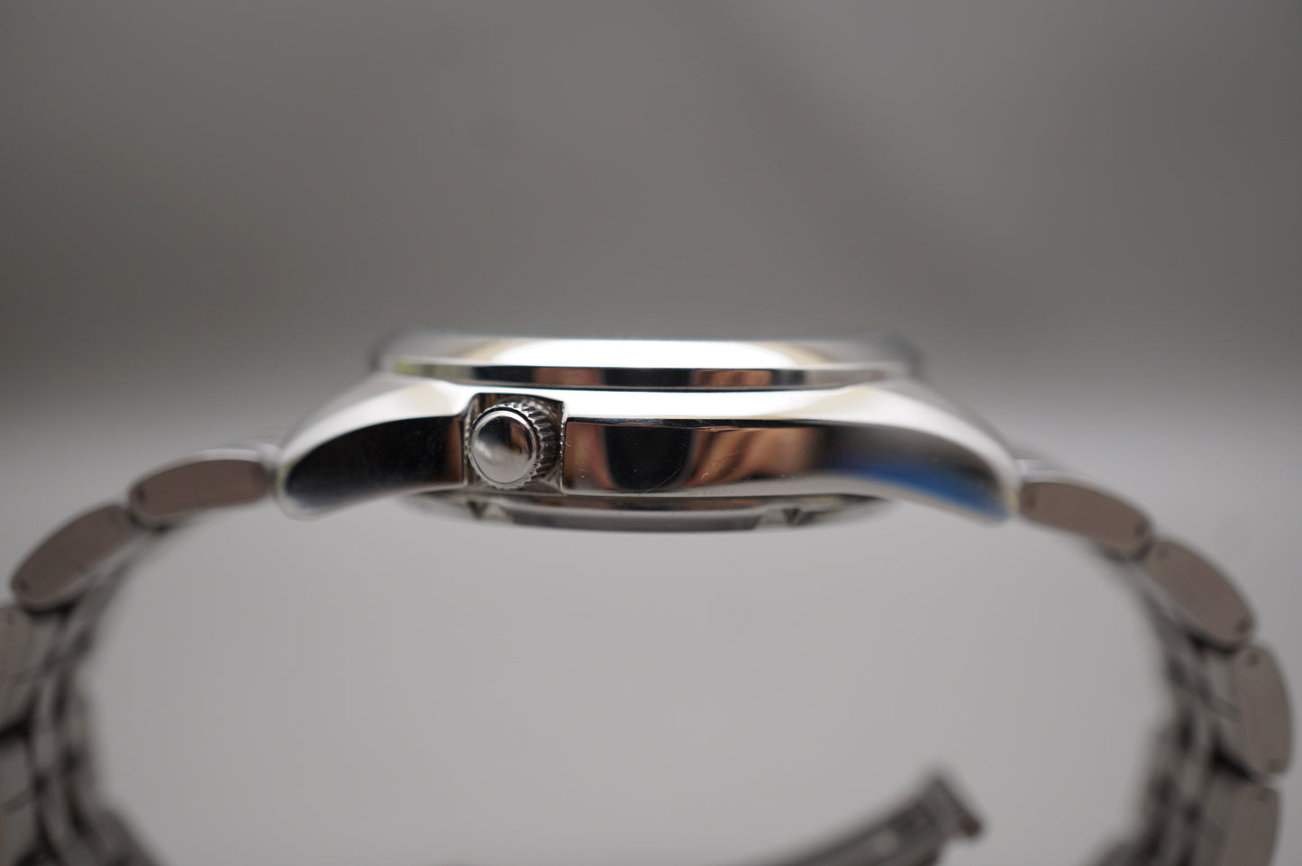 Seiko 5 SNK355K1 7S26 Silver 5 Motif Dial Automatic Watch