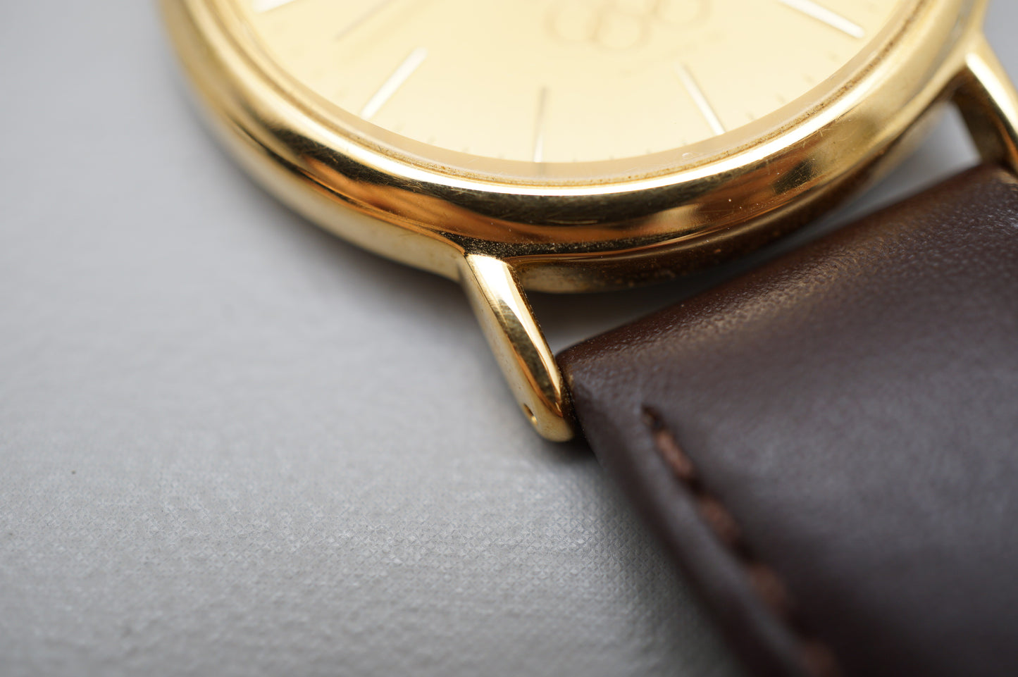 Vintage Seiko 7N21-8A00 Gold Tone 1998 Nagano Olympics Quartz Watch