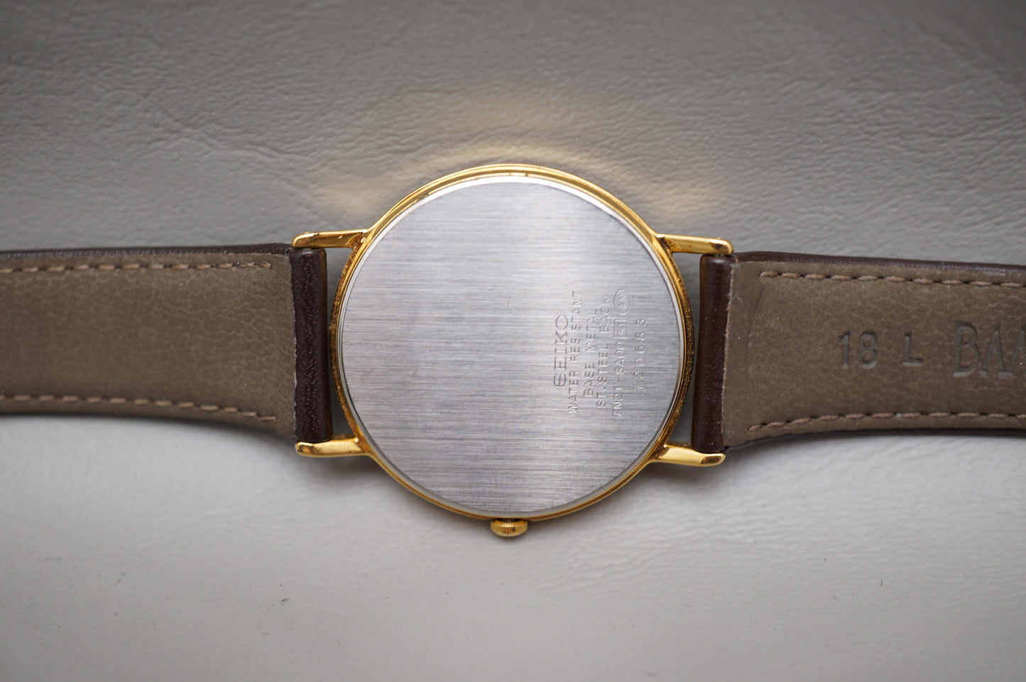 Vintage Seiko 7N21-8A00 Gold Tone 1998 Nagano Olympics Quartz Watch