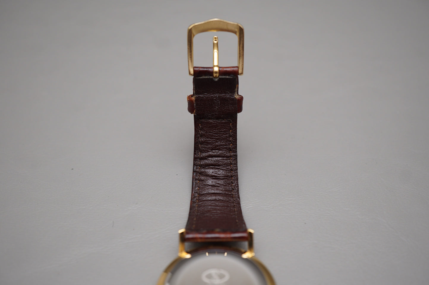 Vintage Orient Star WZ0041NW Gold Tone Dynamic White Dial 33mm Mechanical Watch