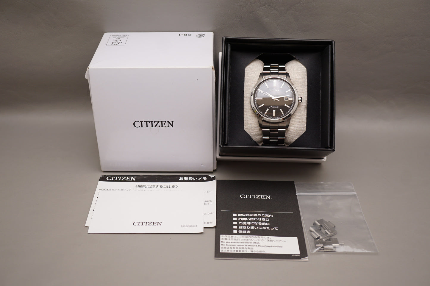 Citizen Collection NK0000-95E Classic Black Dial Automatic Watch