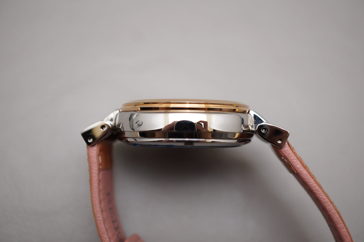 Seiko Lukia SSVM048 4R38 Rose Gold Two Tone Open Heart Ladies Automatic Watch