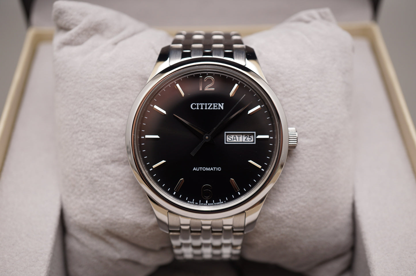 Citizen NH7500-53EB Black Dial 40mm Automatic Watch Made in Japan