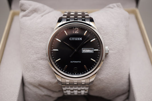 Citizen NH7500-53EB Black Dial 40mm Automatic Watch Made in Japan