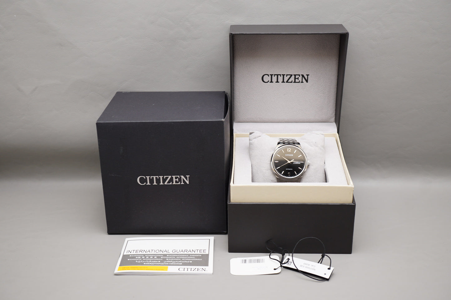 Citizen NH7500-53EB Black Dial 40mm Automatic Watch Made in Japan