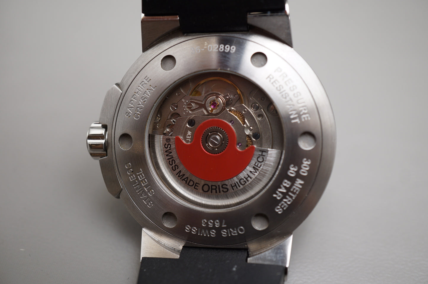 Oris Aquis Date 01 733 7653 4154-07 4 26 34EB Black Dial 300M Automatic Watch