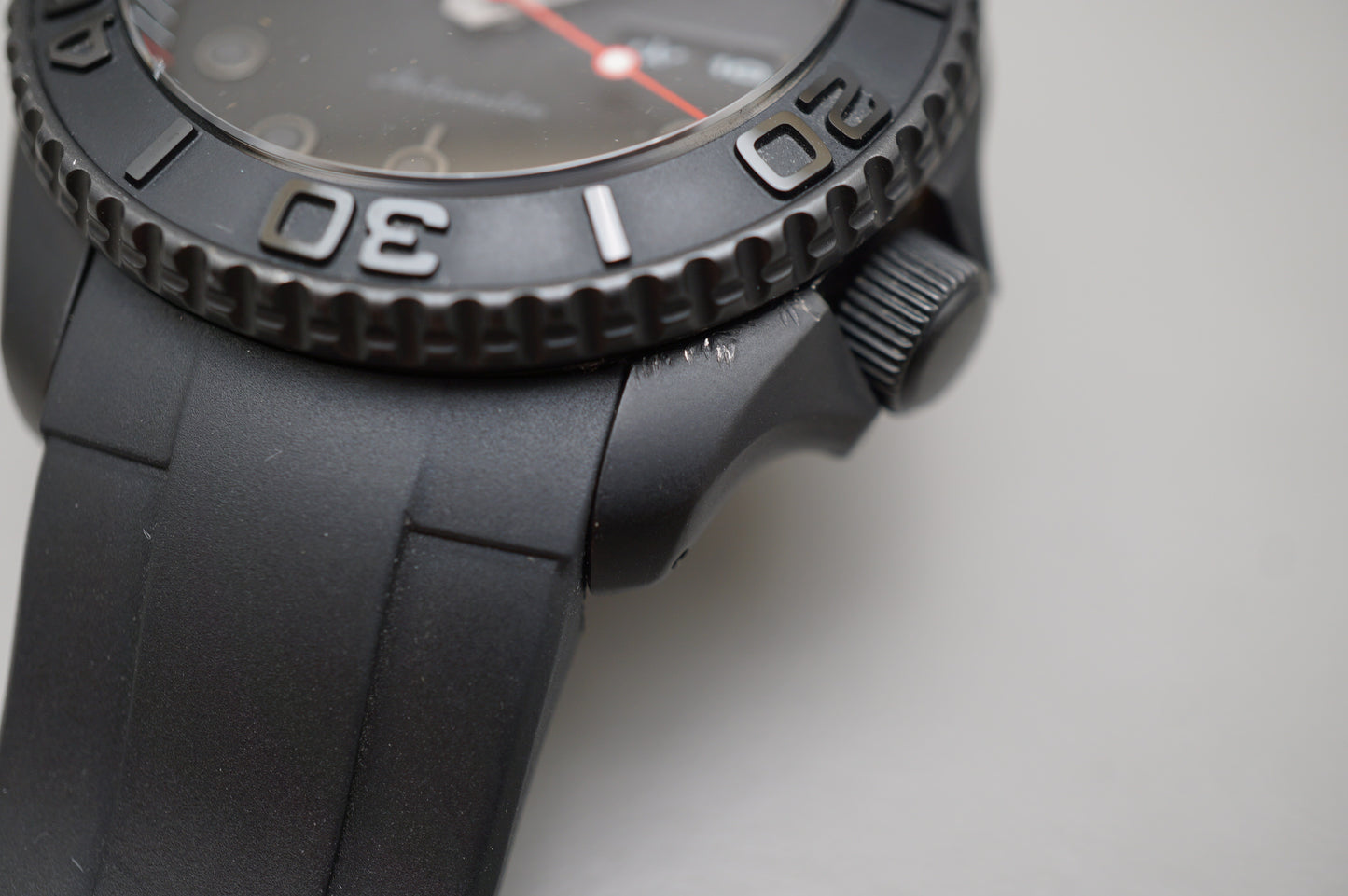Seiko 5 Sports SBSA025 4R36 Blackout Street Style Automatic Watch Custom Mod
