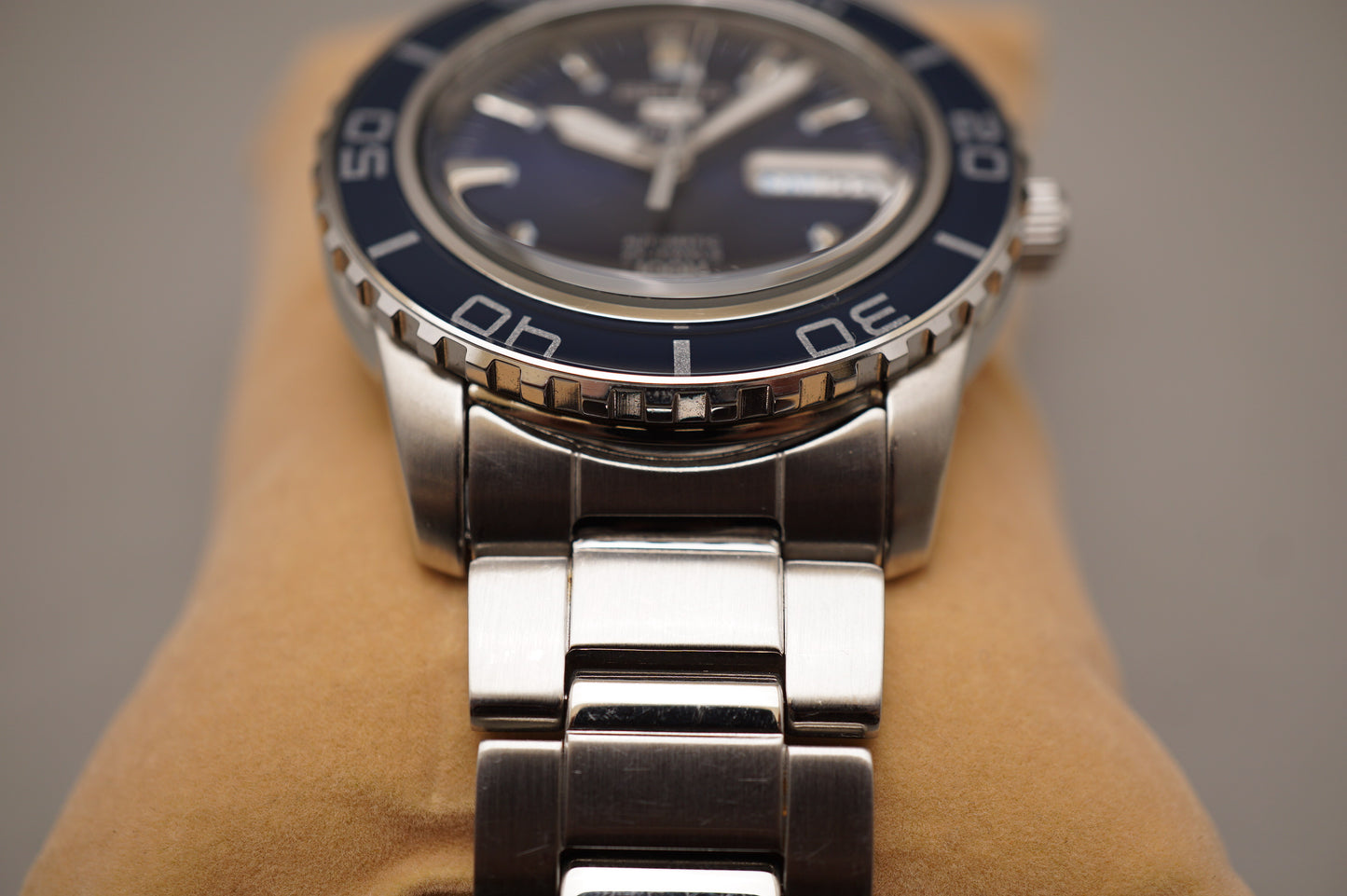 Seiko 5 Sports SNZH53J1 7S36 Fifty Five Fathoms Blue Dial Automatic Watch