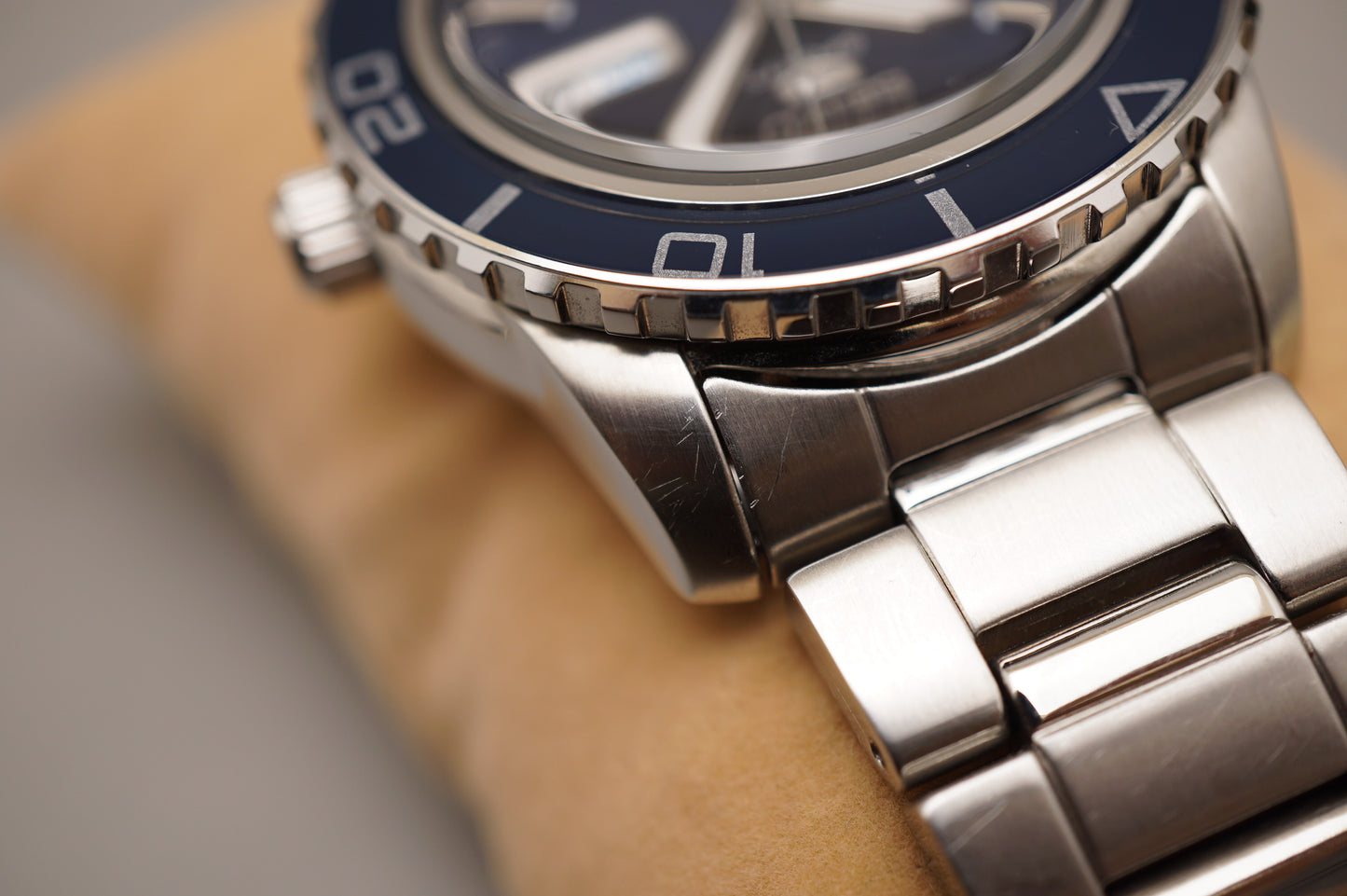 Seiko 5 Sports SNZH53J1 7S36 Fifty Five Fathoms Blue Dial Automatic Watch