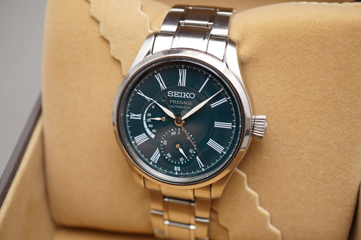 Seiko Presage SARW059 6R27 Enamel Green Dial Boutique Edition Automatic Watch
