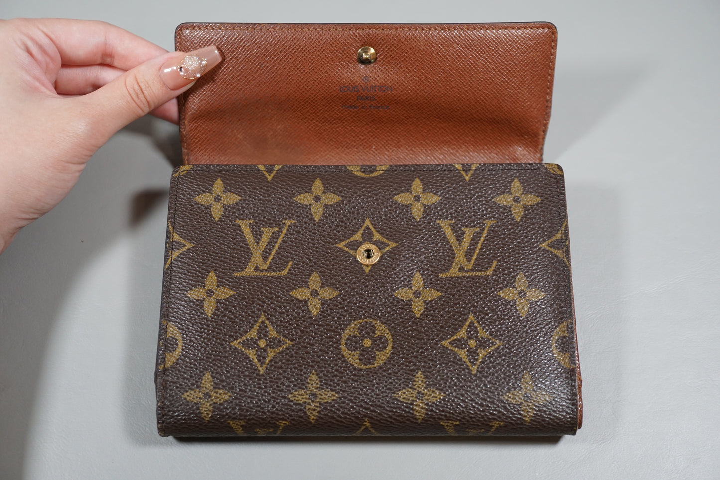 Louis Vuitton M61202 Monogram Porte Tresor Etui Papier Wallet