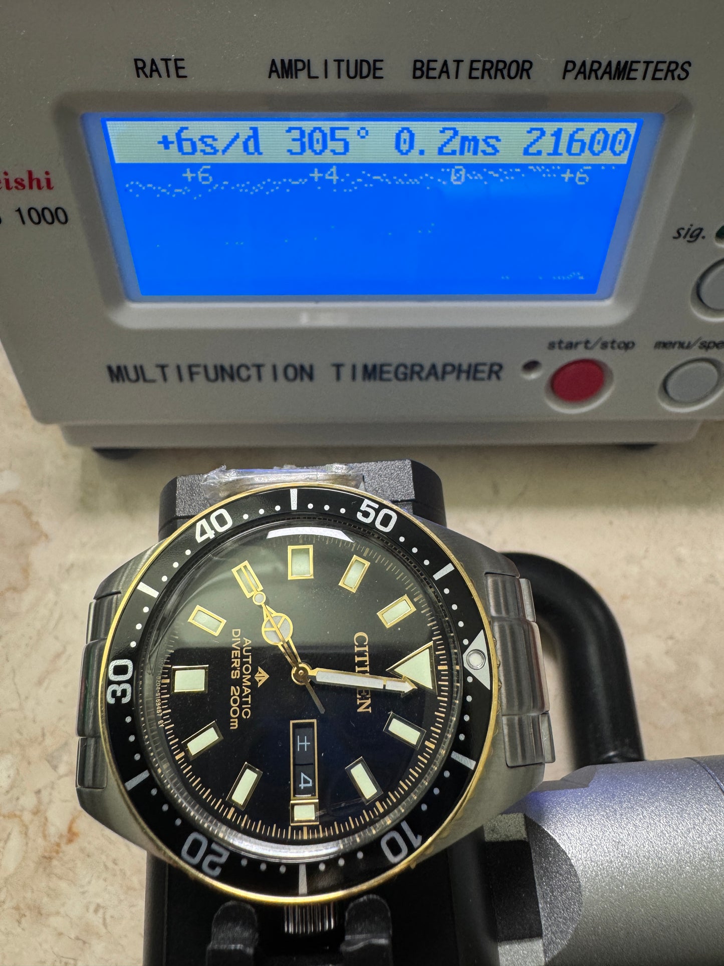 Citizen Promaster NY0125-83E Black Dial Divers 200M Automatic Watch