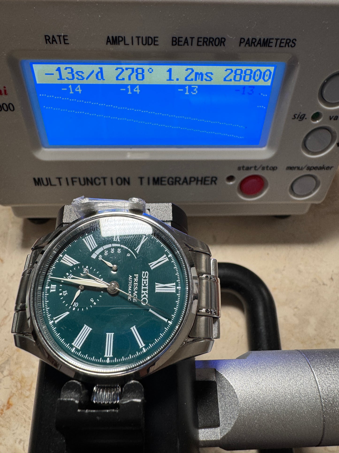 Seiko Presage SARW059 6R27 Enamel Green Dial Boutique Edition Automatic Watch