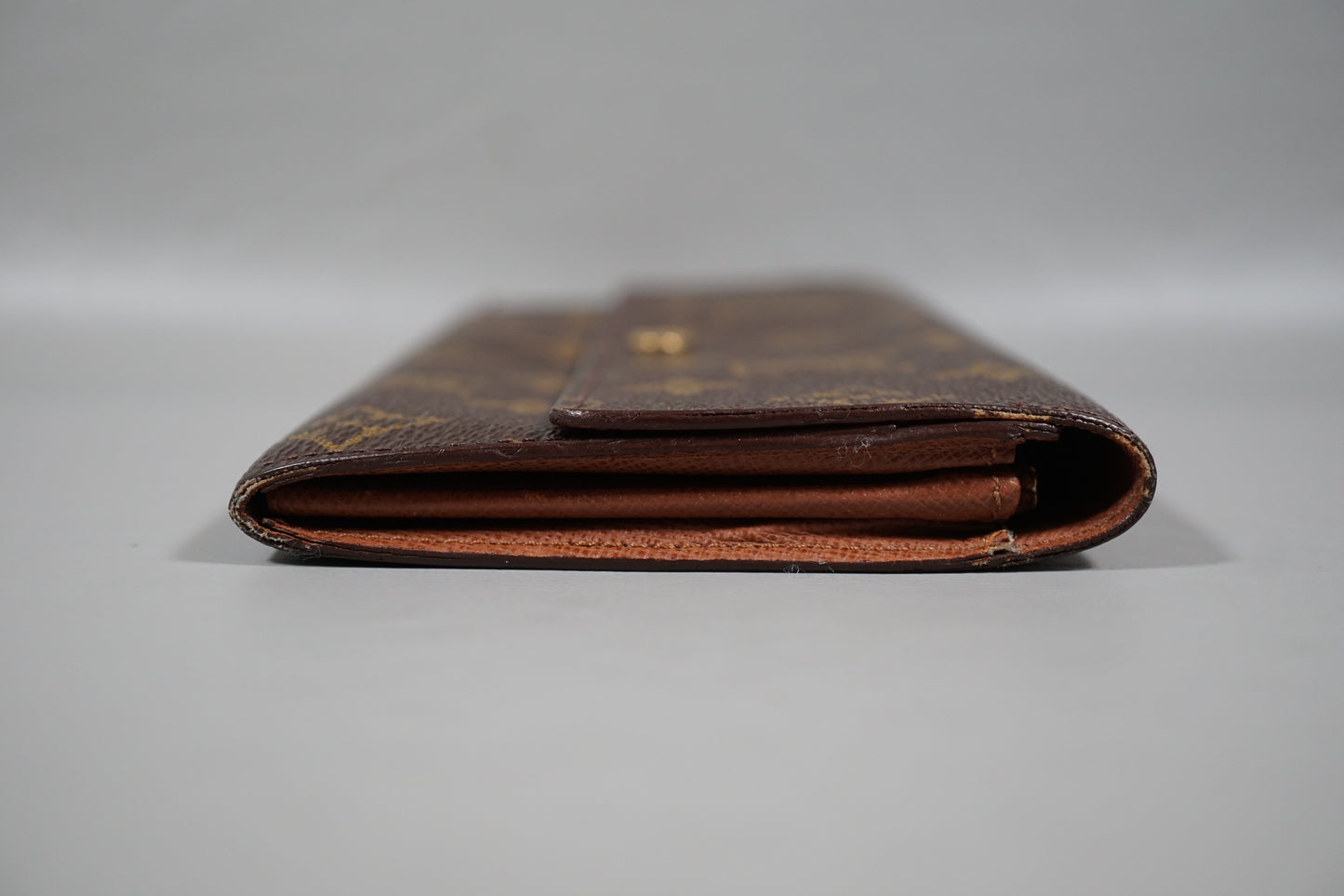 Louis Vuitton M61725 Monogram Porte Monnaie Credit Long Wallet