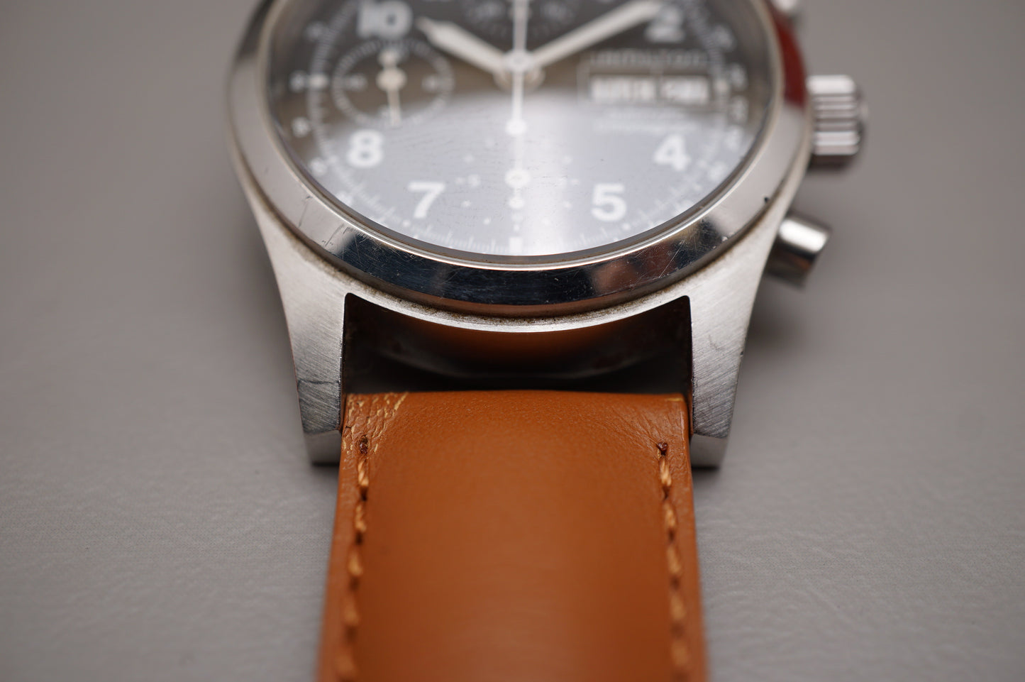 Hamilton Khaki Field H71416533 Black Dial 38mm Automatic Chronograph Swiss Watch