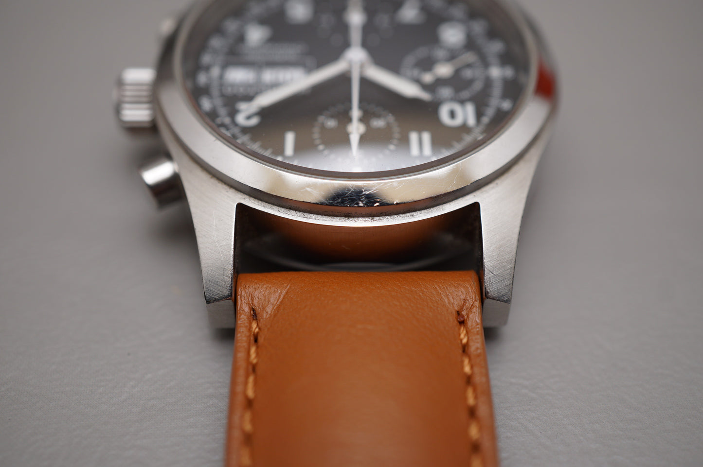 Hamilton Khaki Field H71416533 Black Dial 38mm Automatic Chronograph Swiss Watch