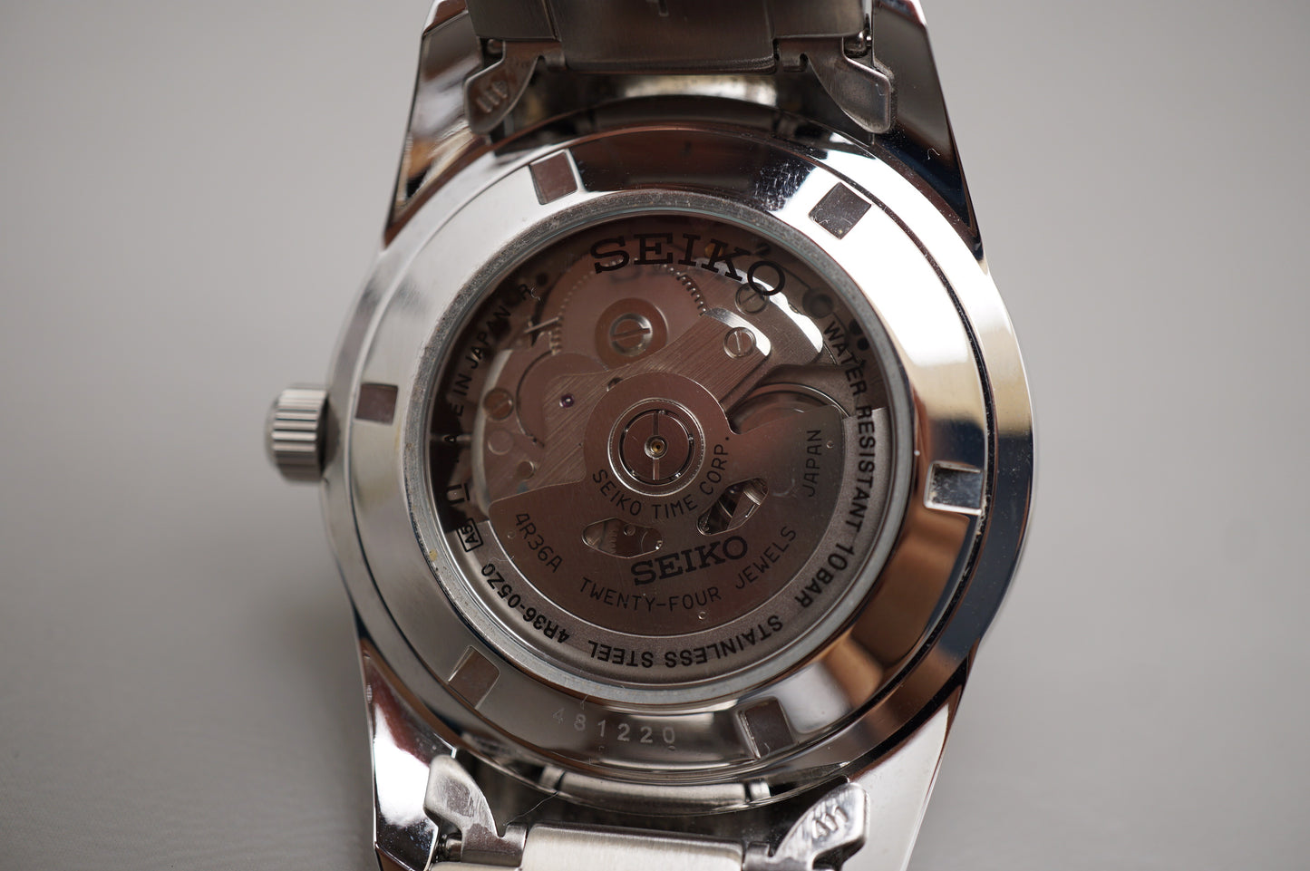 Seiko Selection SARV003 4R36 Black Dial JDM Automatic Watch