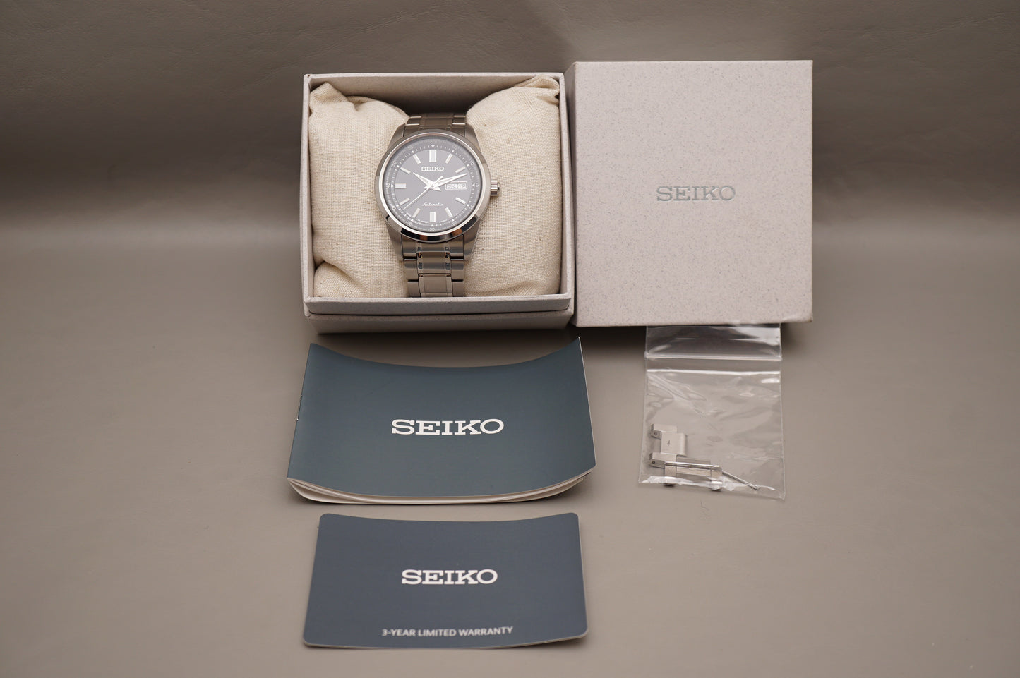 Seiko Selection SARV003 4R36 Black Dial JDM Automatic Watch