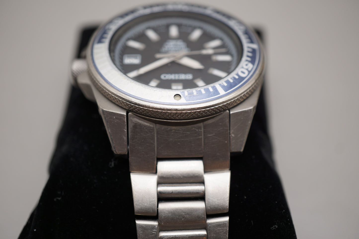 Seiko Prospex SBDA001 7S25 Black Dial Titanium First Samurai Automatic Watch