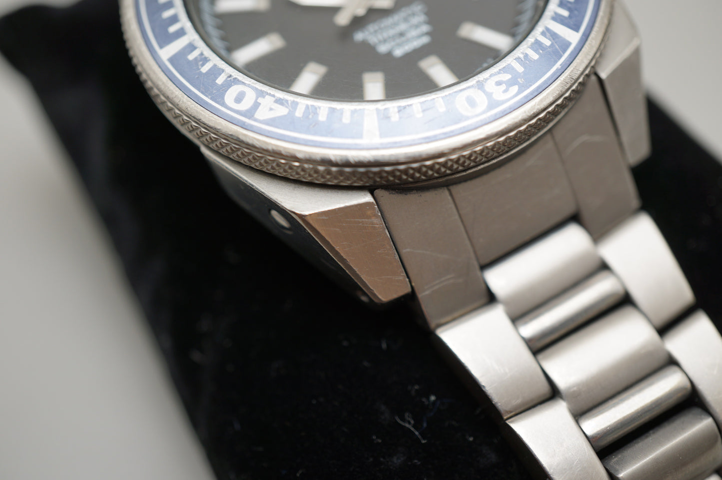 Seiko Prospex SBDA001 7S25 Black Dial Titanium First Samurai Automatic Watch