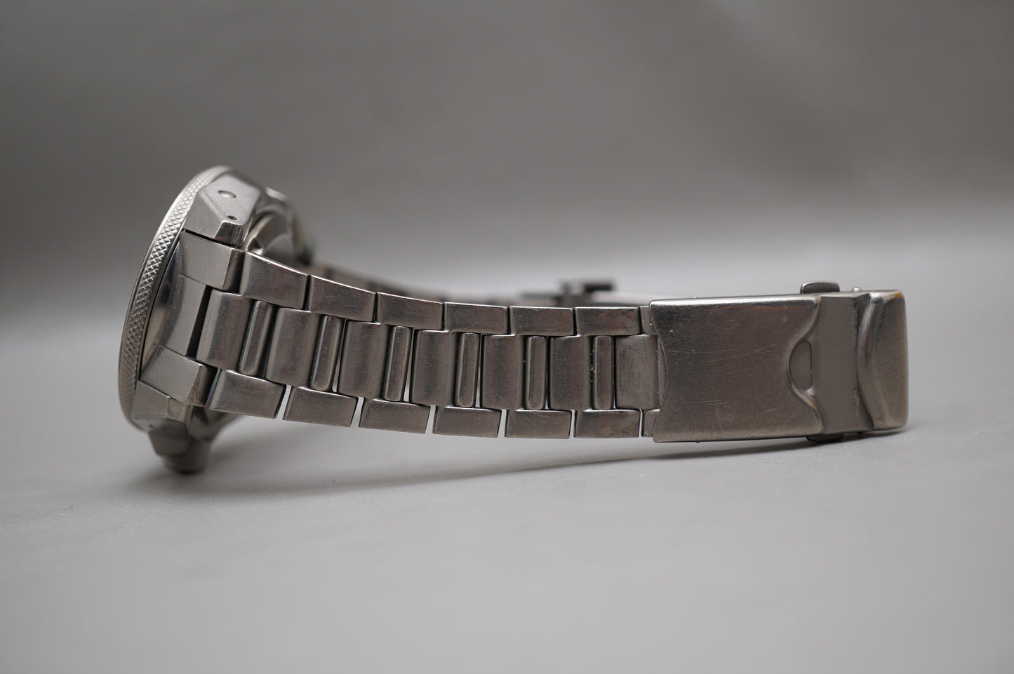 Seiko Prospex SBDA001 7S25 Black Dial Titanium First Samurai Automatic Watch
