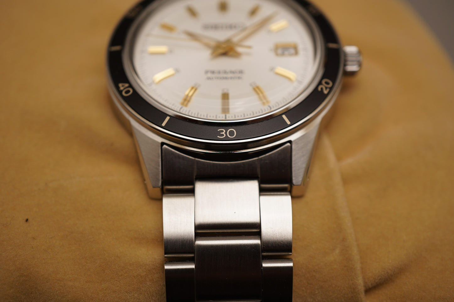 Seiko Presage SARY193 4R39 Style 60S White Dial Automatic Watch