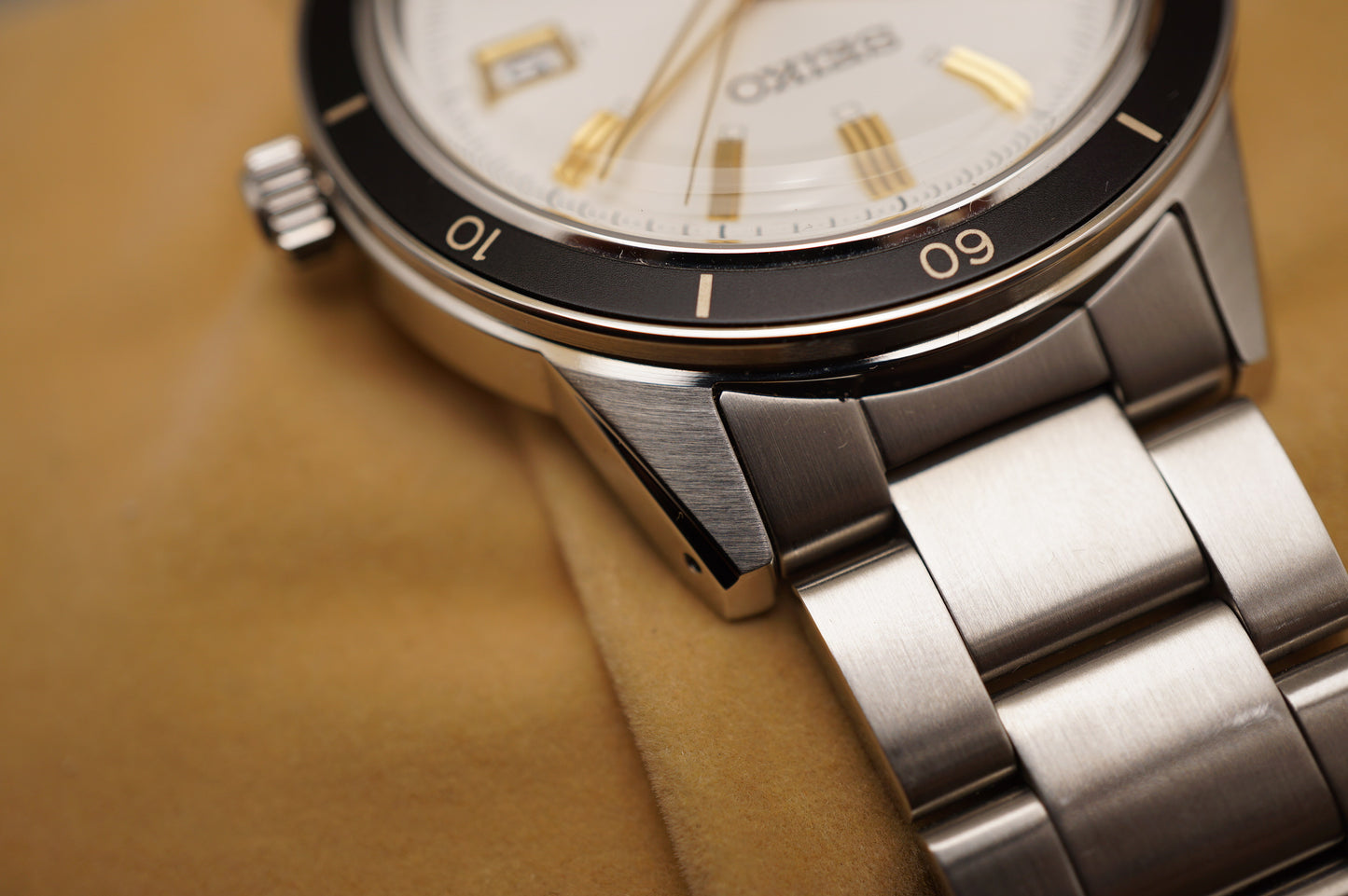 Seiko Presage SARY193 4R39 Style 60S White Dial Automatic Watch