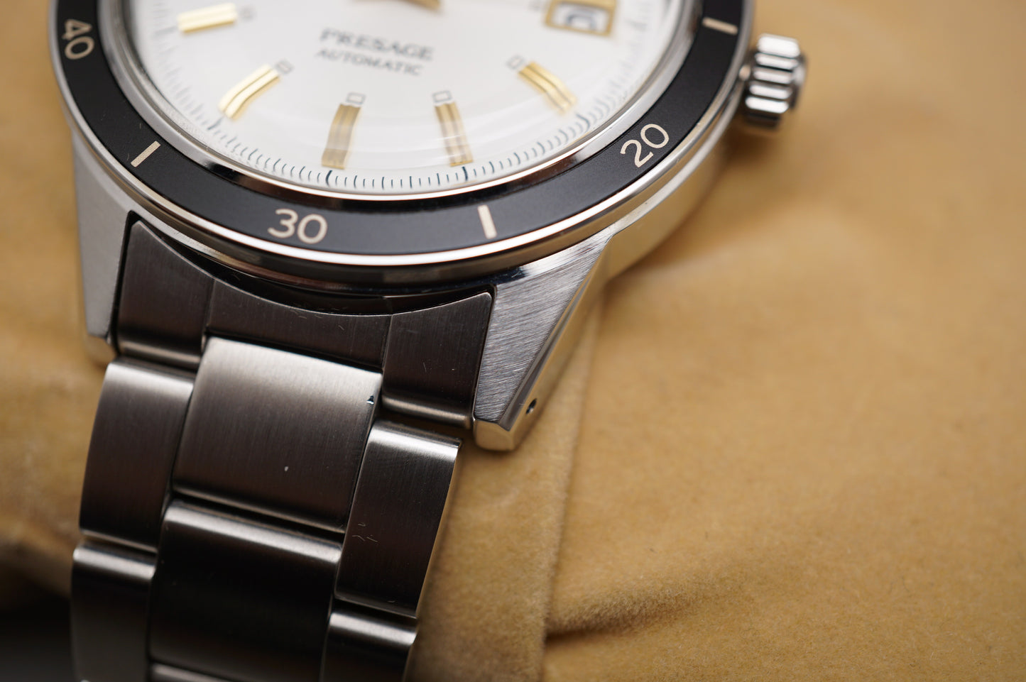 Seiko Presage SARY193 4R39 Style 60S White Dial Automatic Watch