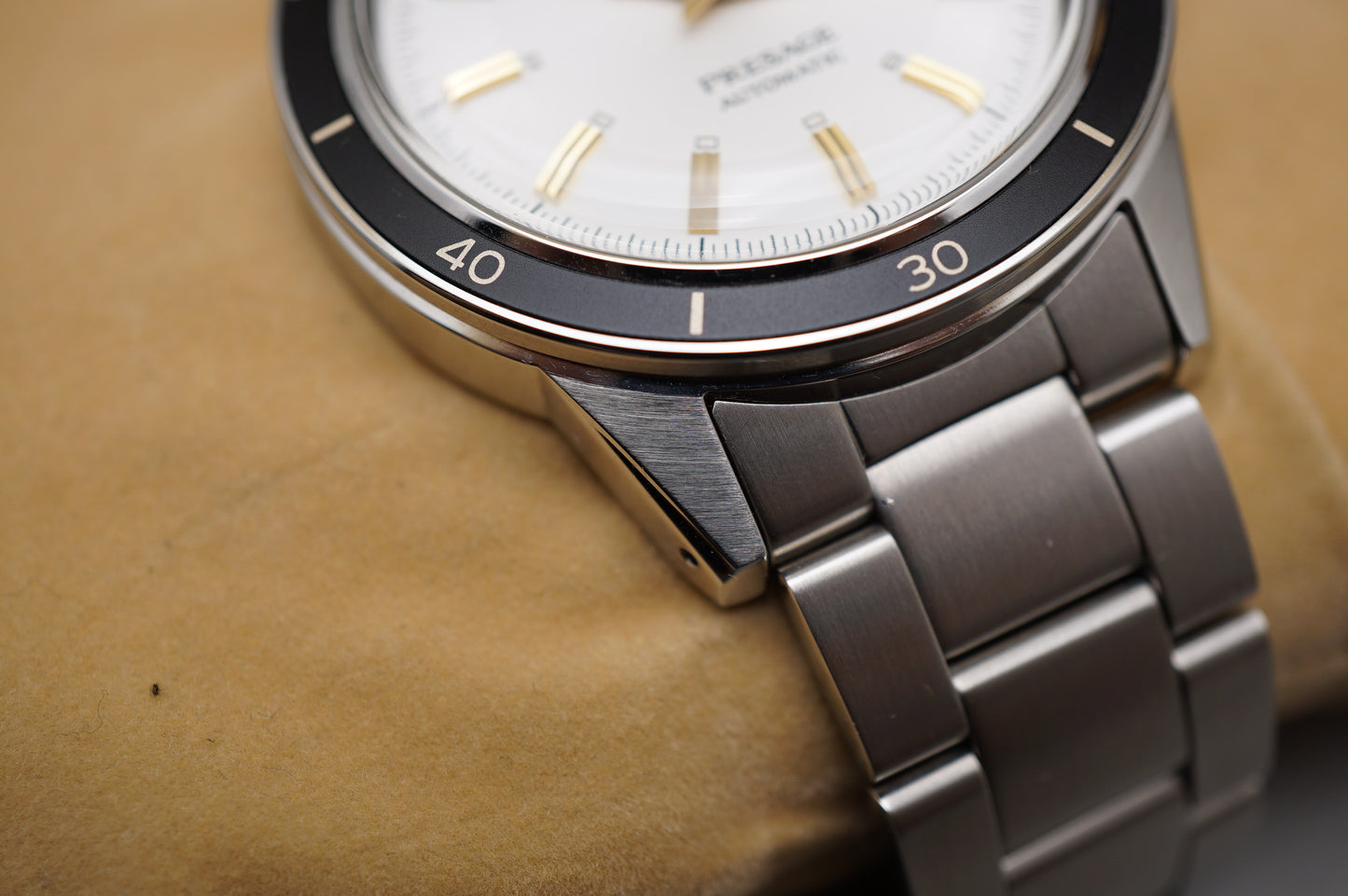 Seiko Presage SARY193 4R39 Style 60S White Dial Automatic Watch