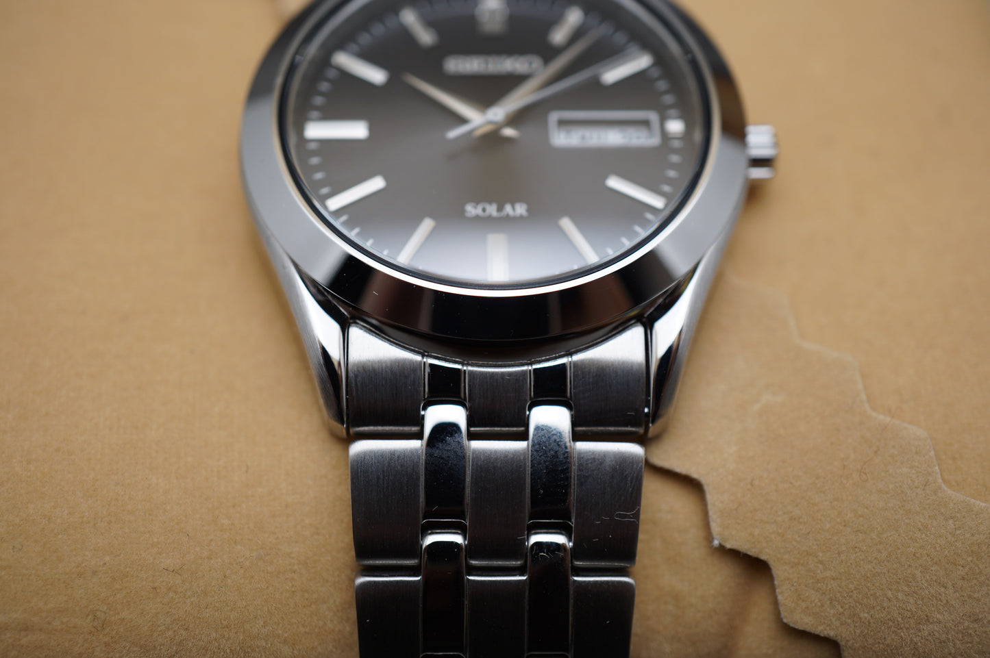 Seiko Selection SBPX083 V158 JDM Black Dial Solar Quartz Watch