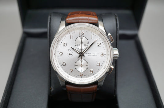 Hamilton Jazzmaster Maestro H32716853 Silver Dial Automatic Chronograph Watch