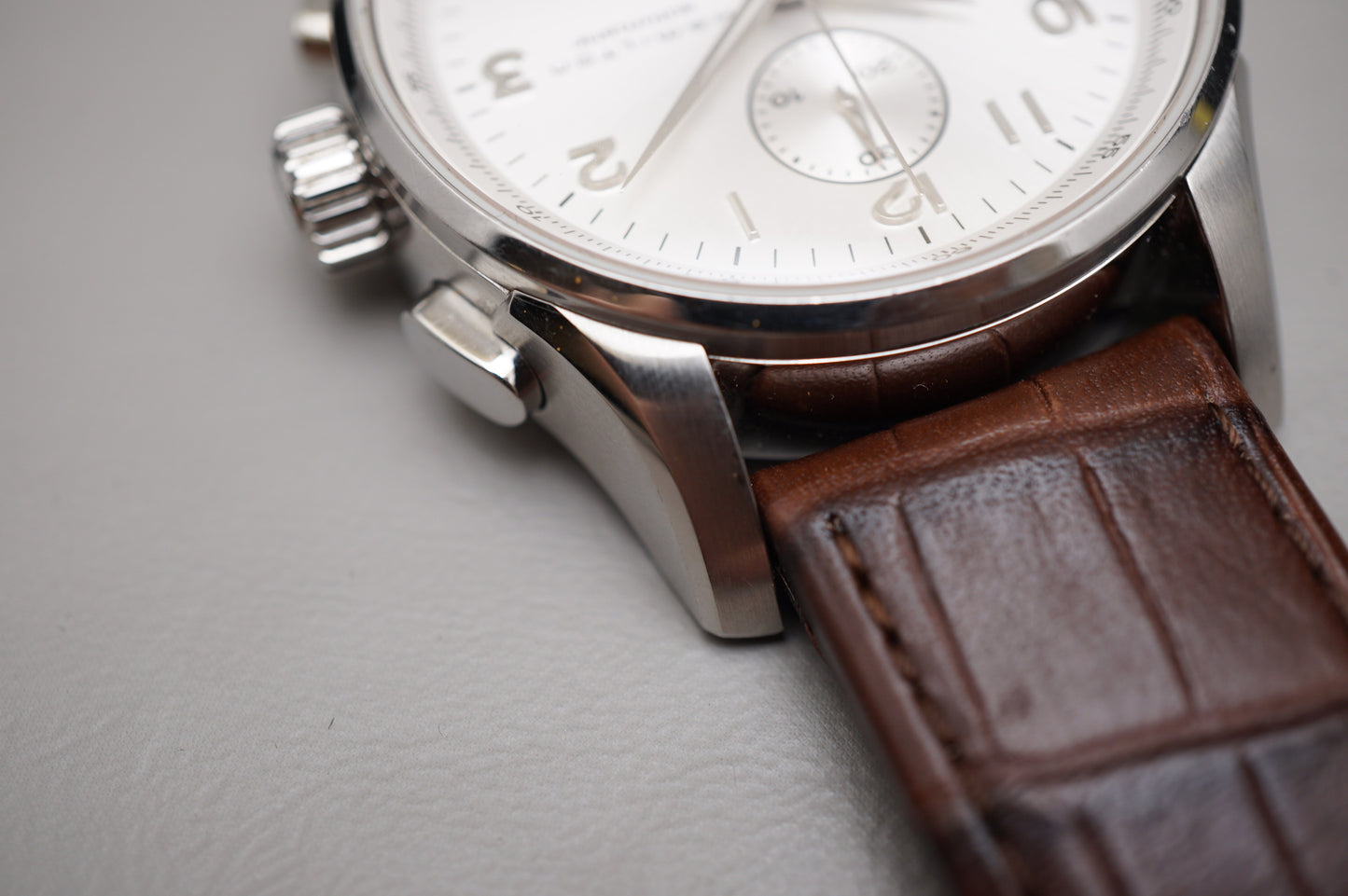 Hamilton Jazzmaster Maestro H32716853 Silver Dial Automatic Chronograph Watch