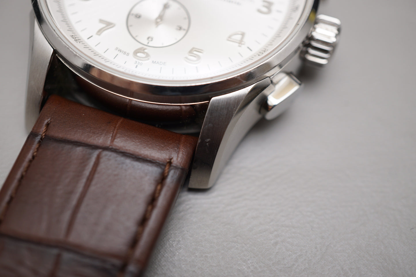 Hamilton Jazzmaster Maestro H32716853 Silver Dial Automatic Chronograph Watch