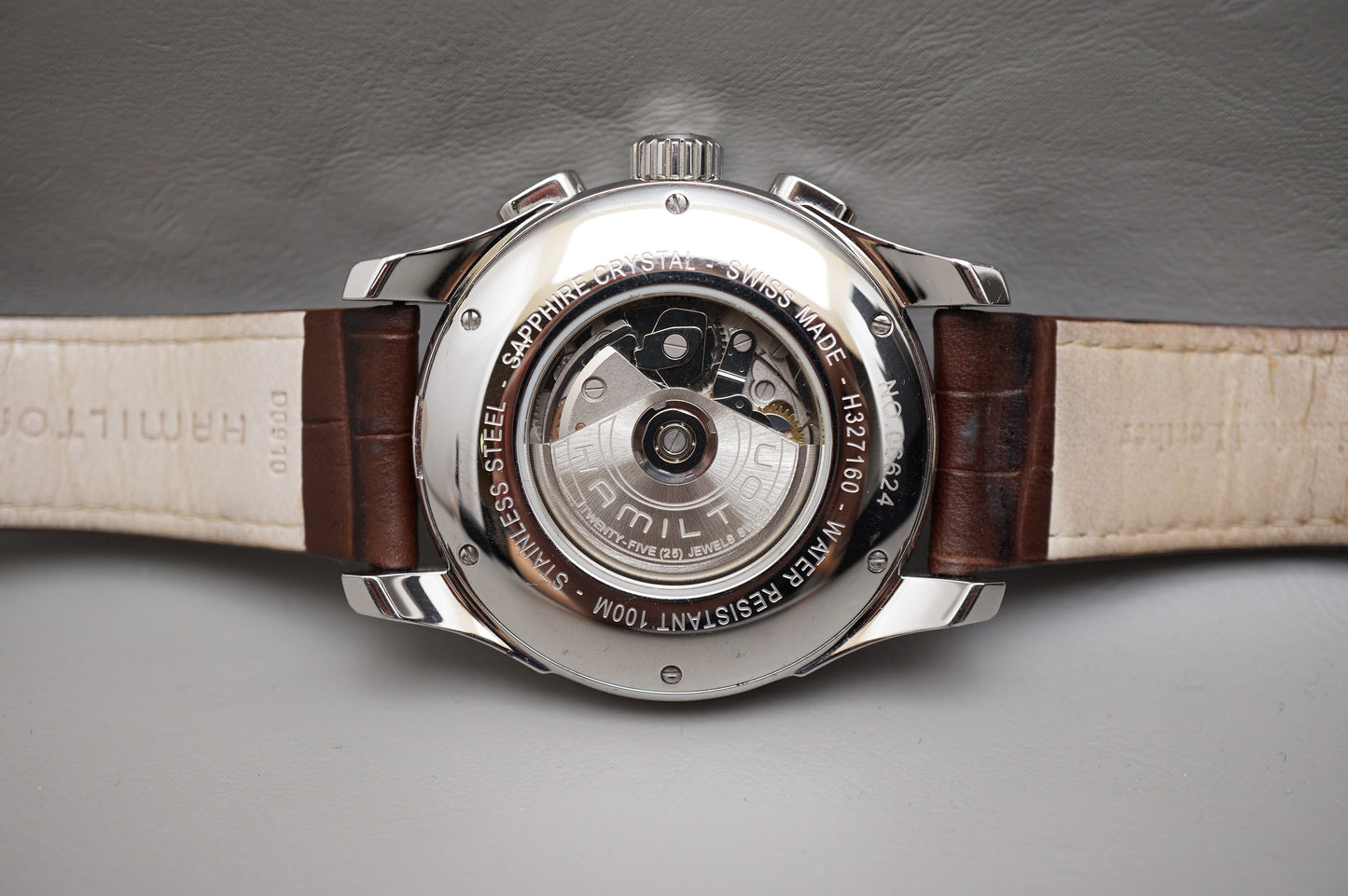 Hamilton Jazzmaster Maestro H32716853 Silver Dial Automatic Chronograph Watch