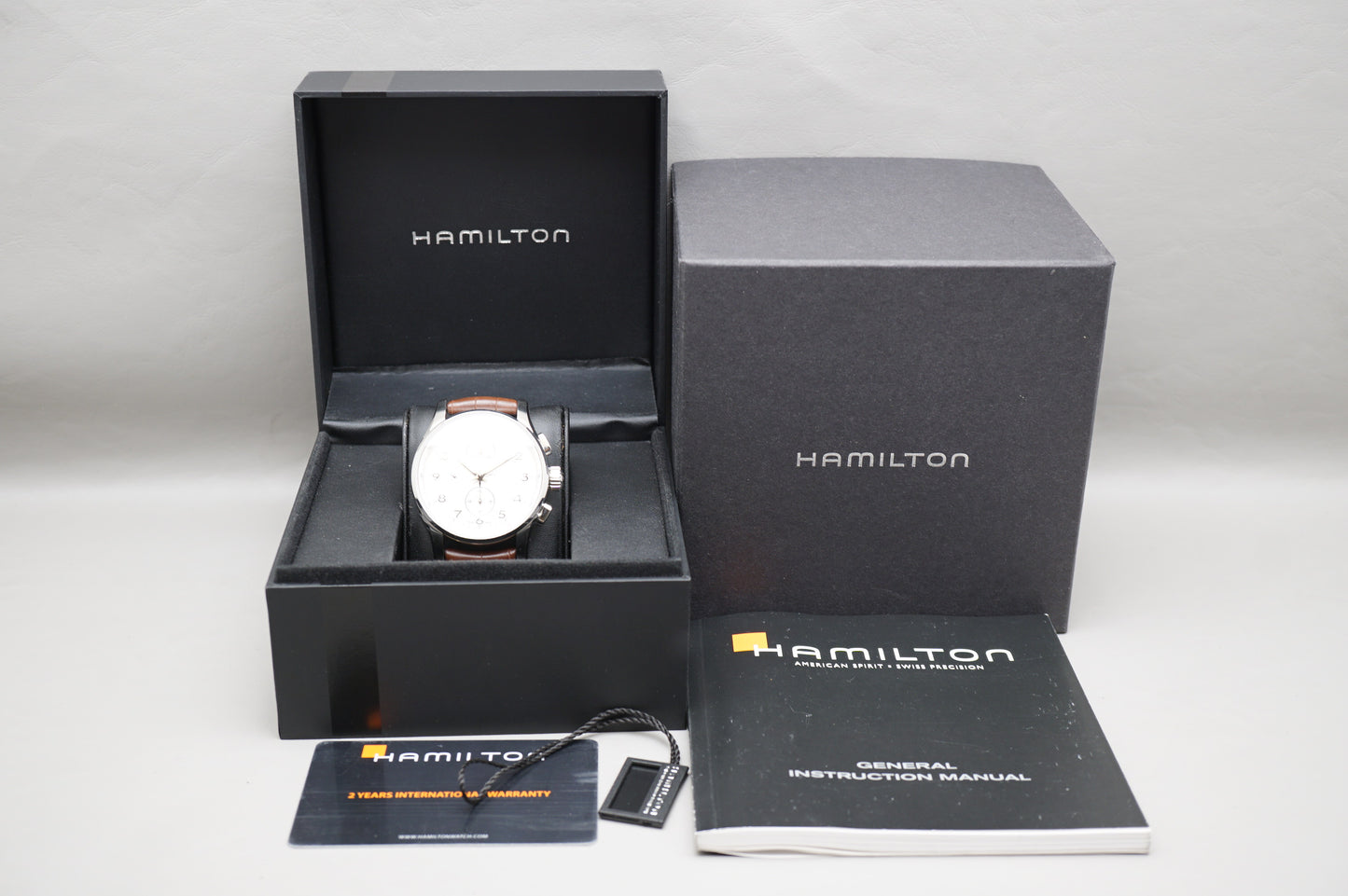 Hamilton Jazzmaster Maestro H32716853 Silver Dial Automatic Chronograph Watch
