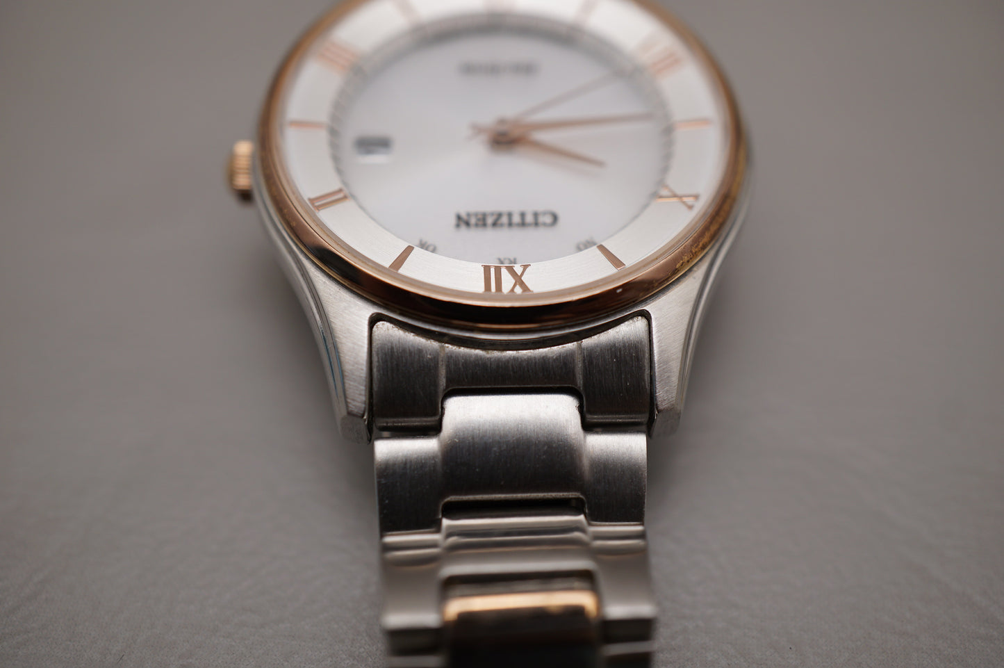 Citizen Eco-Drive H0F0-S115124 Two Tone Radio Wave Solar Quartz Ladies Watch