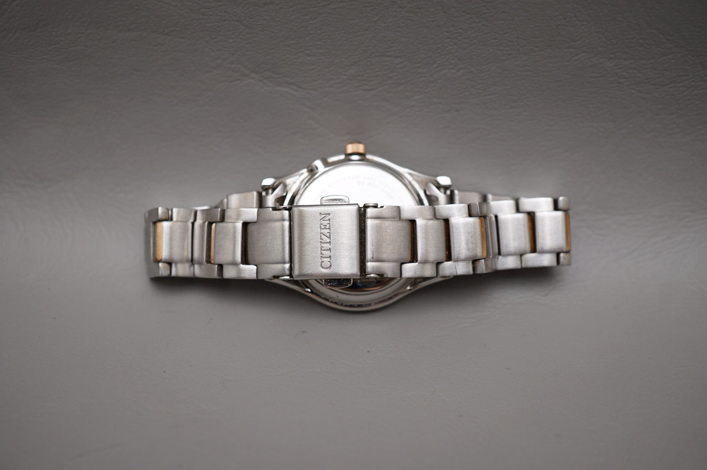 Citizen Eco-Drive H0F0-S115124 Two Tone Radio Wave Solar Quartz Ladies Watch
