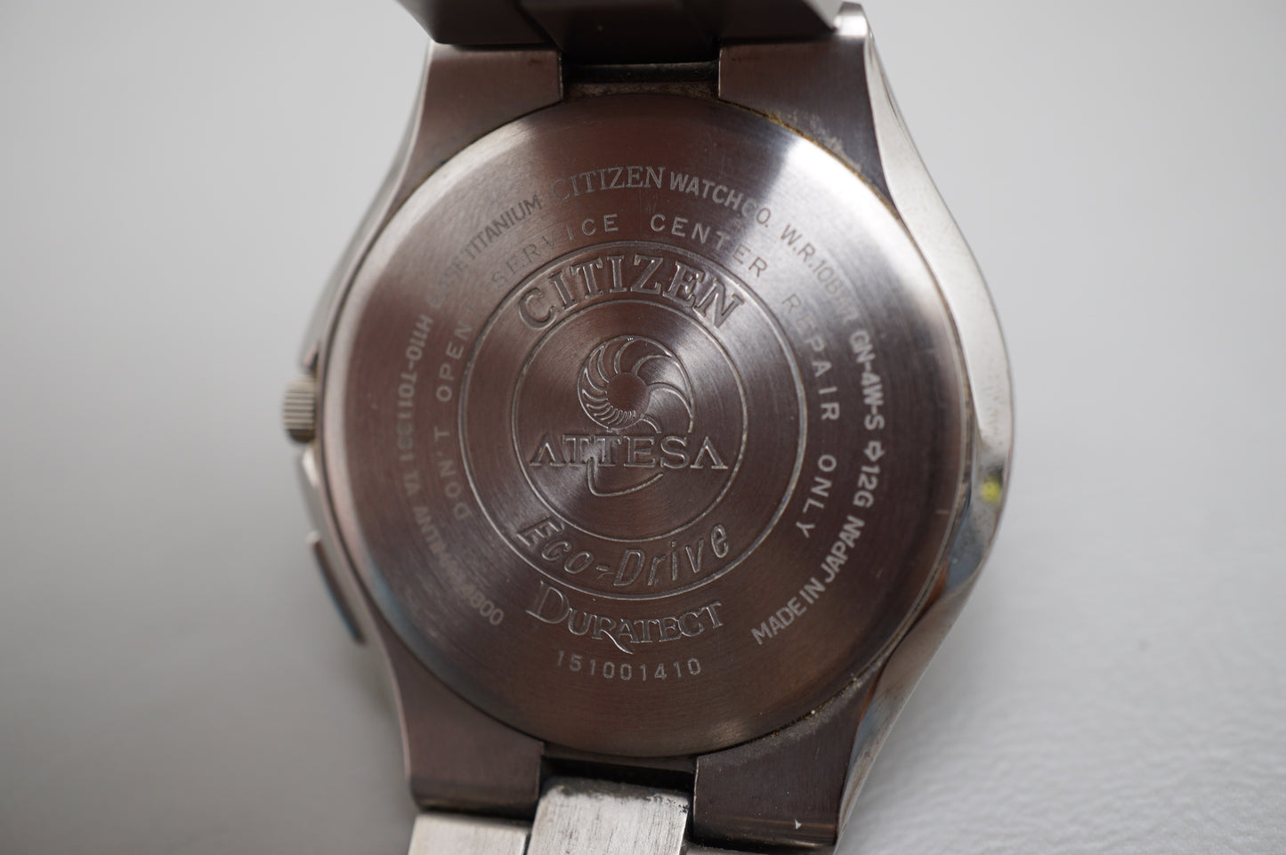 Citizen Atessa H110-T011331 Black Dial Titanium JDM Solar Quartz Watch