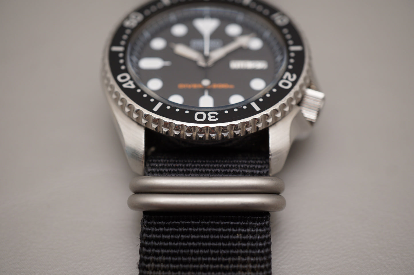 Seiko SKX007 7S26 Black Dial Divers 200M Automatic Watch Original Condition