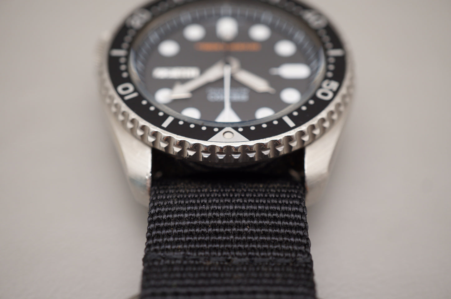 Seiko SKX007 7S26 Black Dial Divers 200M Automatic Watch Original Condition