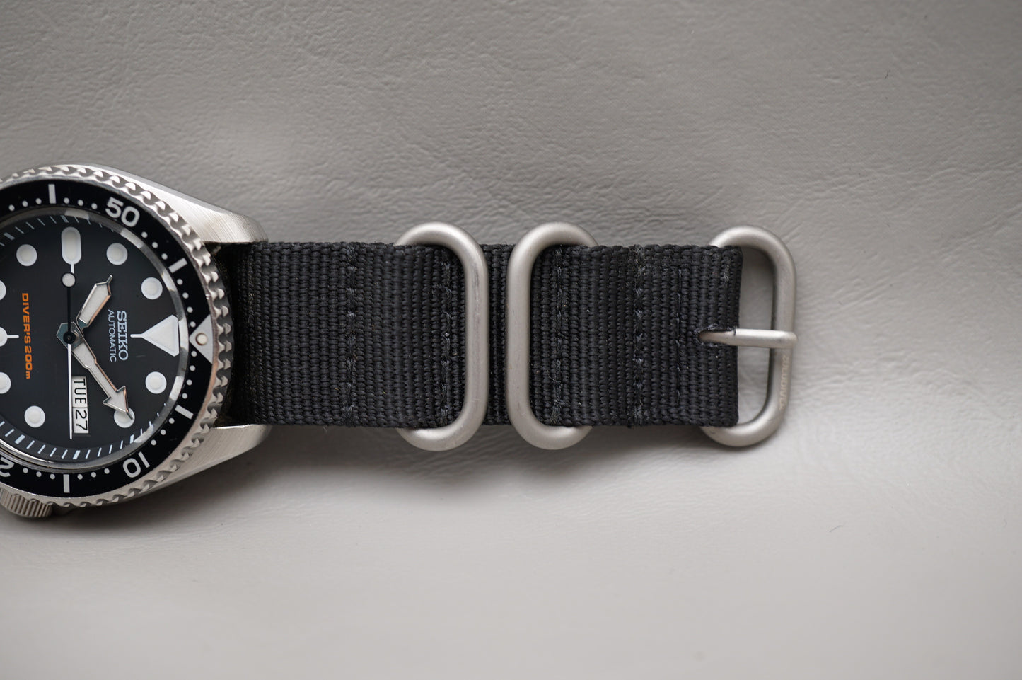 Seiko SKX007 7S26 Black Dial Divers 200M Automatic Watch Original Condition