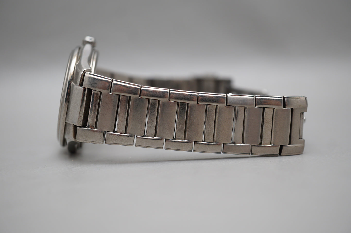 Seiko V145-0BA0 Dark Grey Dial Solar Quartz Titanium Case Bracelet JDM Watch