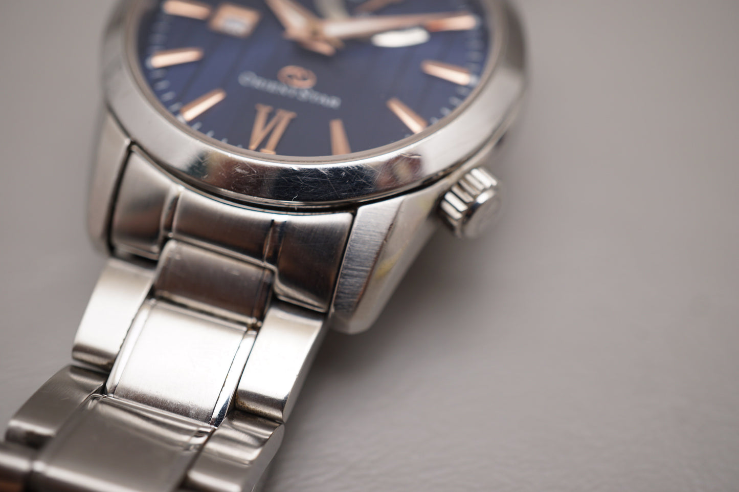 Orient Star WZ0351EL Blue Dial Rose Indices Power Reserve JDM Automatic Watch