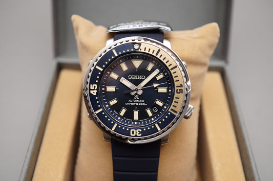 Unworn Seiko Prospex SBDY073 4R35 Street Series Mini Tuna Automatic Watch