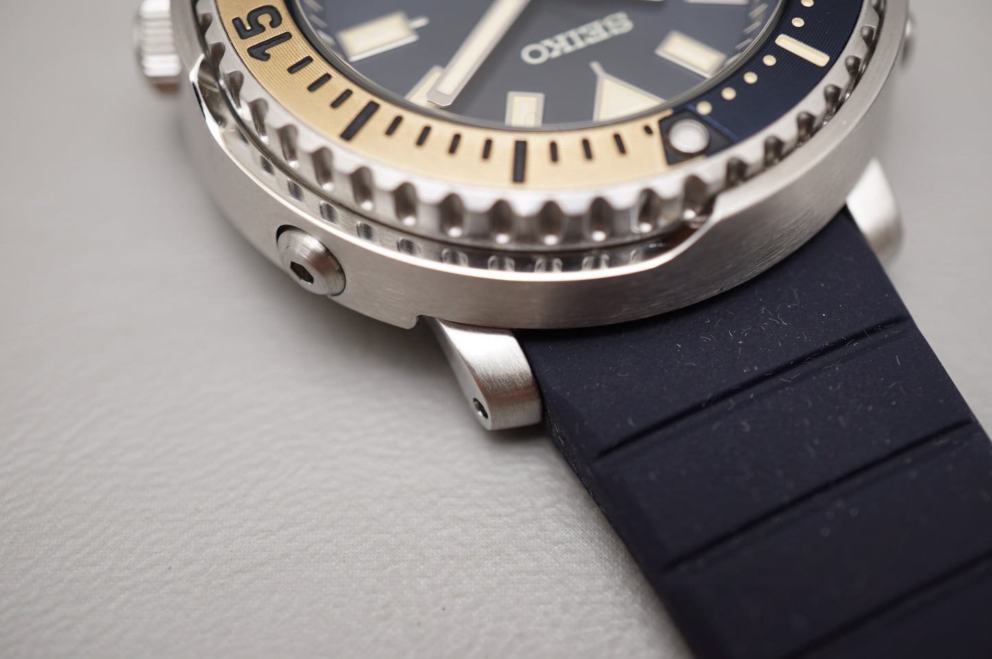 Unworn Seiko Prospex SBDY073 4R35 Street Series Mini Tuna Automatic Watch
