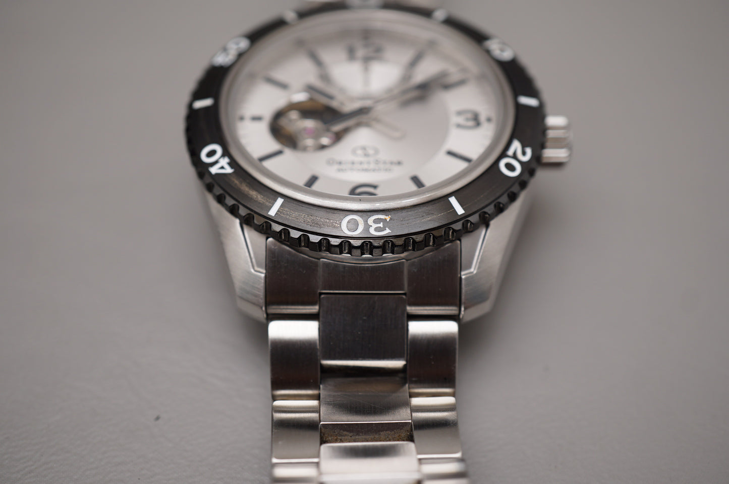 Orient Star RK-AT0107S Open Heart Power Reserve Divers Automatic Watch