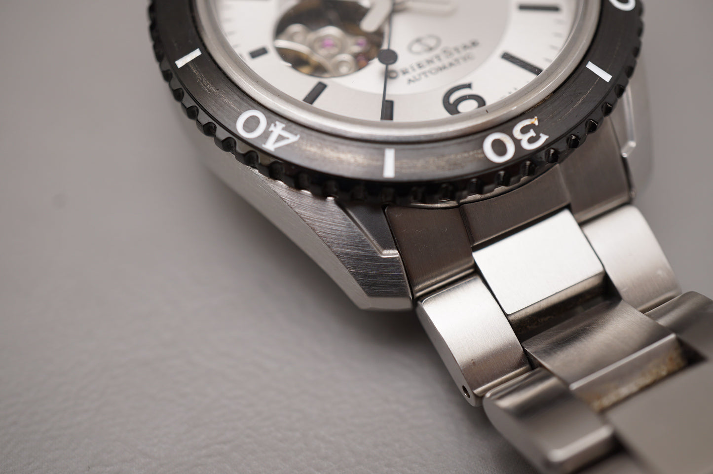 Orient Star RK-AT0107S Open Heart Power Reserve Divers Automatic Watch