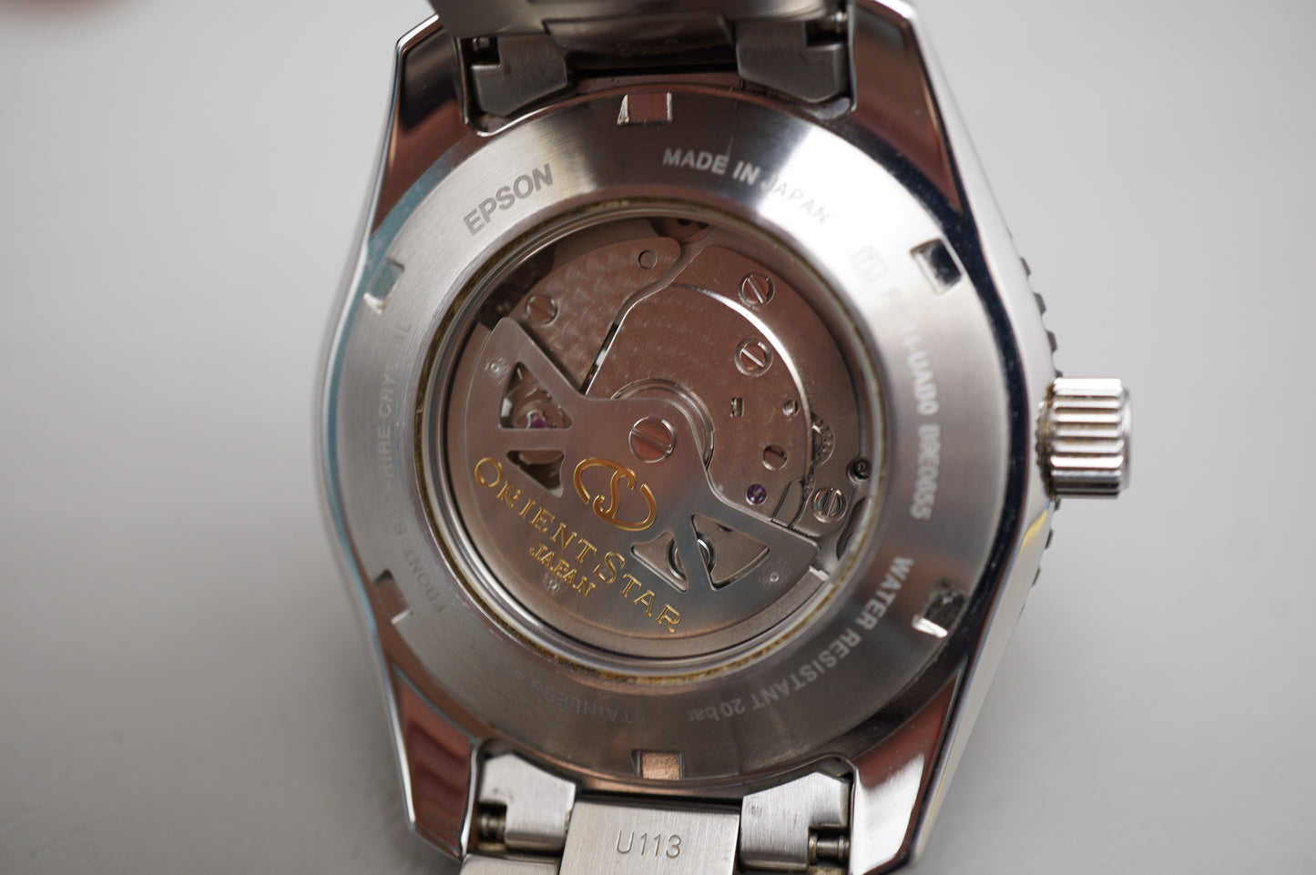 Orient Star RK-AT0107S Open Heart Power Reserve Divers Automatic Watch
