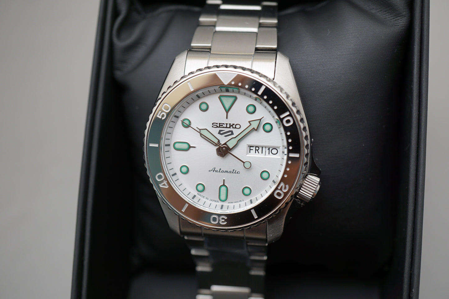 Seiko 5 Sports SBSA273 4R36 Nano Universe Silver Limited JDM Automatic Watch