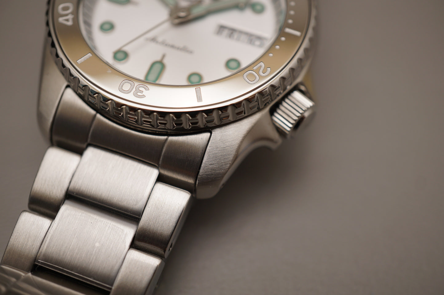 Seiko 5 Sports SBSA273 4R36 Nano Universe Silver Limited JDM Automatic Watch